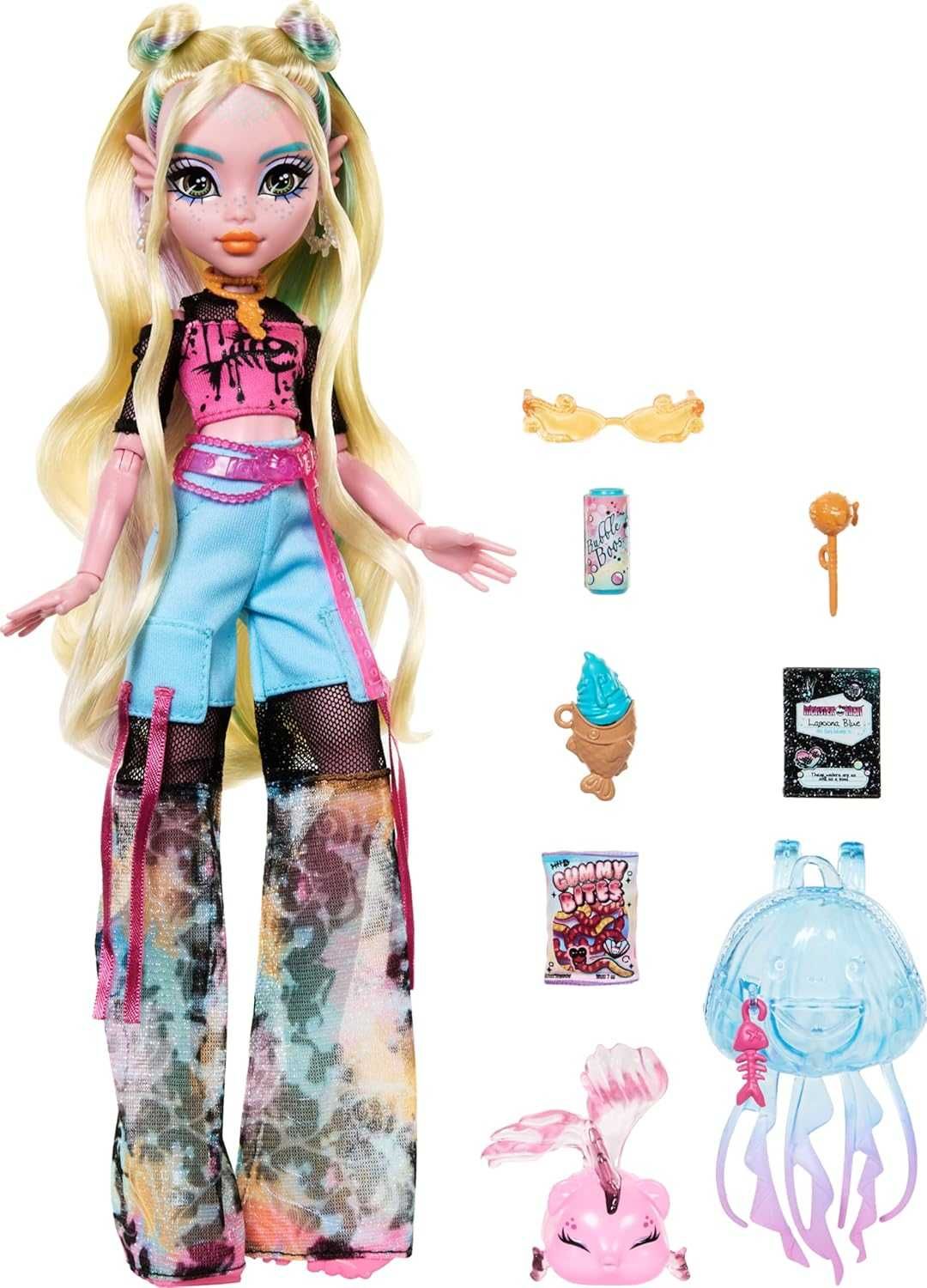 Monster High Lagoona Blue Pet Fish монстер хай Лагуна