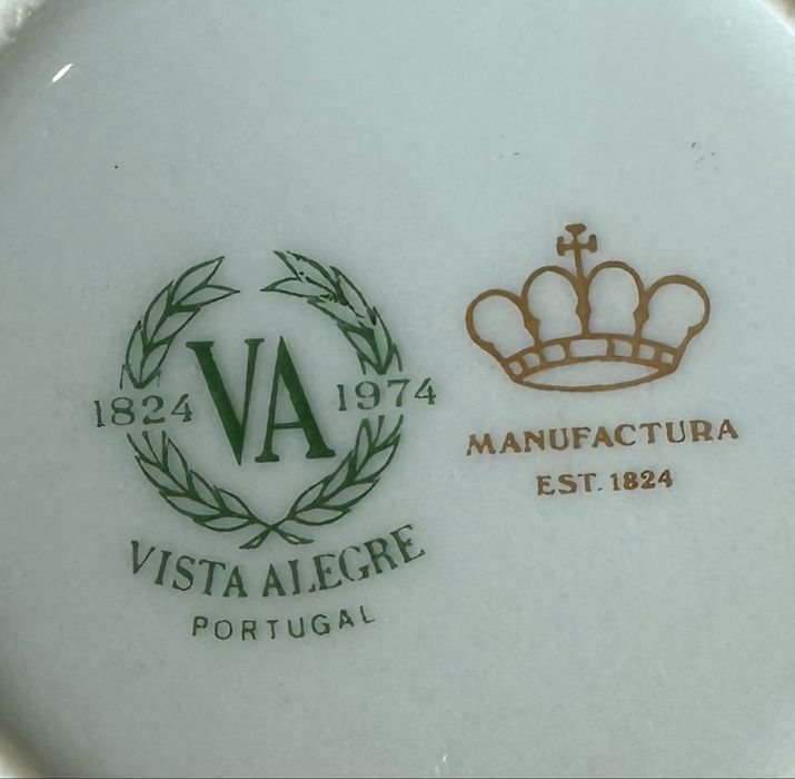 Chávena de Café Liras Pintada a mão Vista Alegre