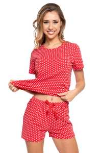 Piżama damska bawełniana w Serduszka XL Moraj