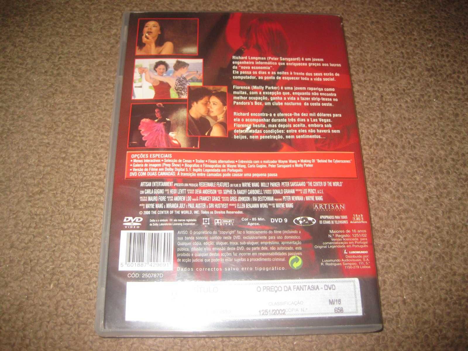 DVD "O Preço da Fantasia" de Wayne Wang/Raro!