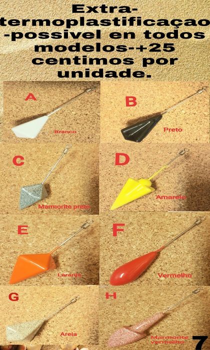 Varias urfes e acessorios