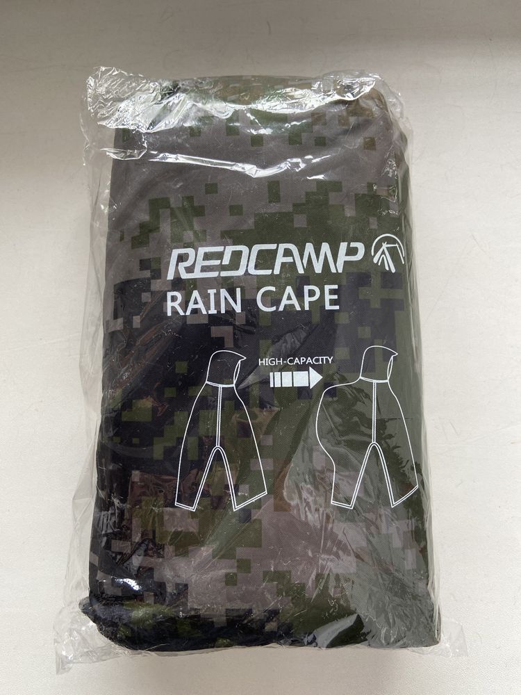 Пончо в кольорі піксель REDCAMP Waterproof Military Rain