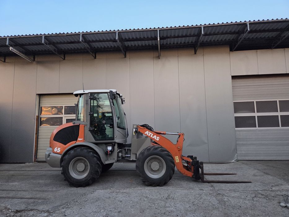 Ładowarka kołowa Atlas AR 65 Super, rok 2011, centralne smarowanie