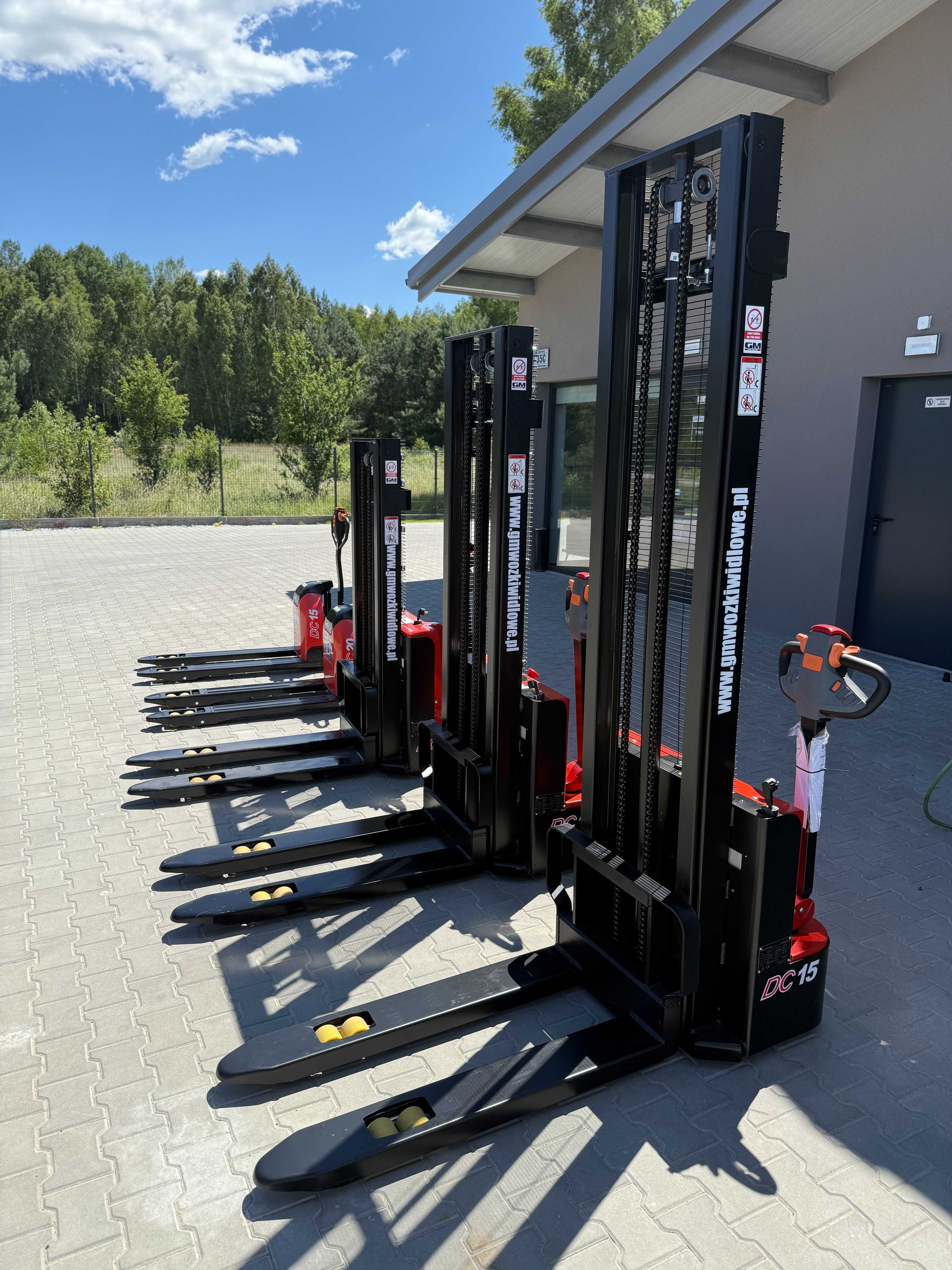 Wózek Paletowy z masztem Heli CDD15J Nowy 3,3m