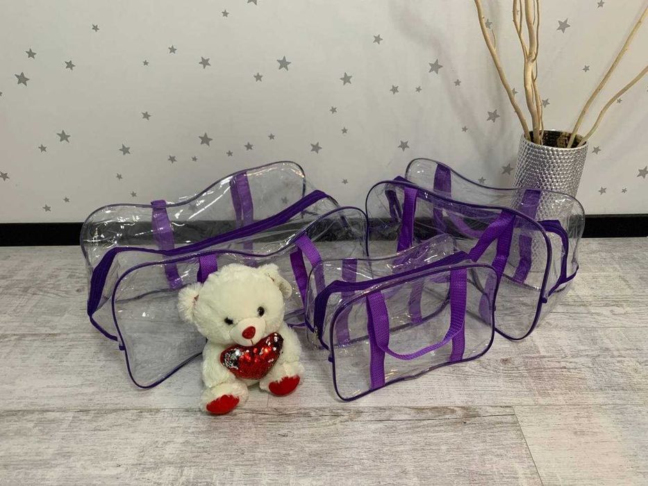 Акція 3 дні!!  Сумки в пологовий будинок/органайзери: набір 3шт S+M+L