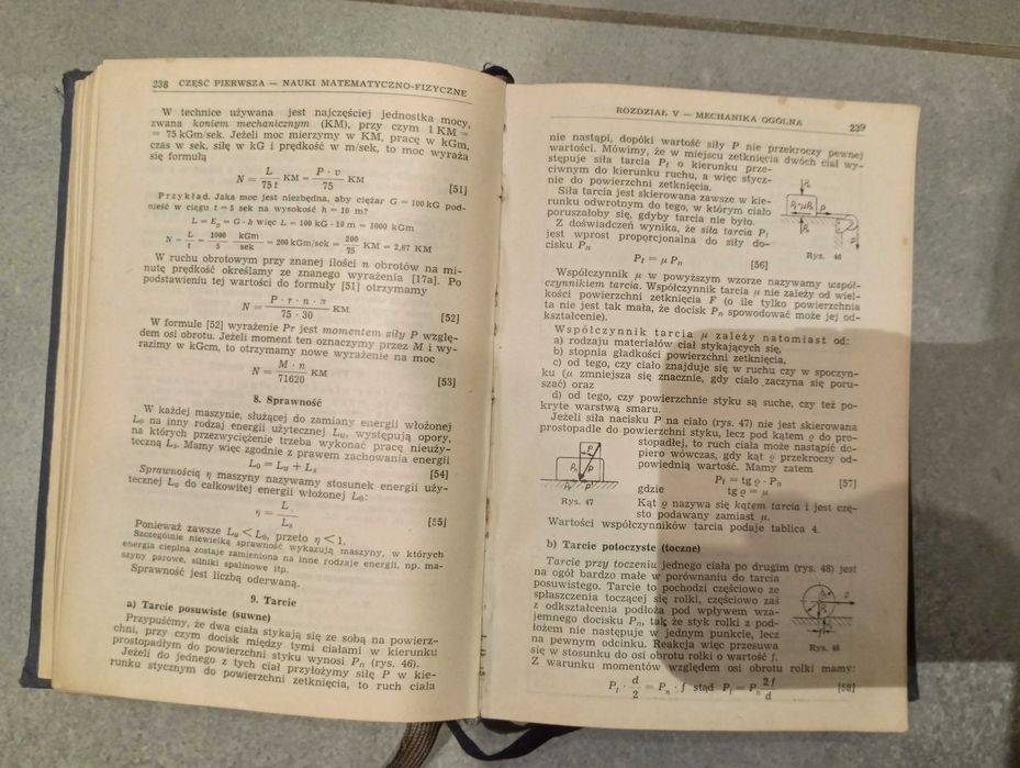 "Mały poradnik mechanika" Państwowe Wyd. Techniczne Wydanie 1957 rok