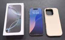 iPhone 16 Pro 128GB w kolorze Biały Titanium (A3293)