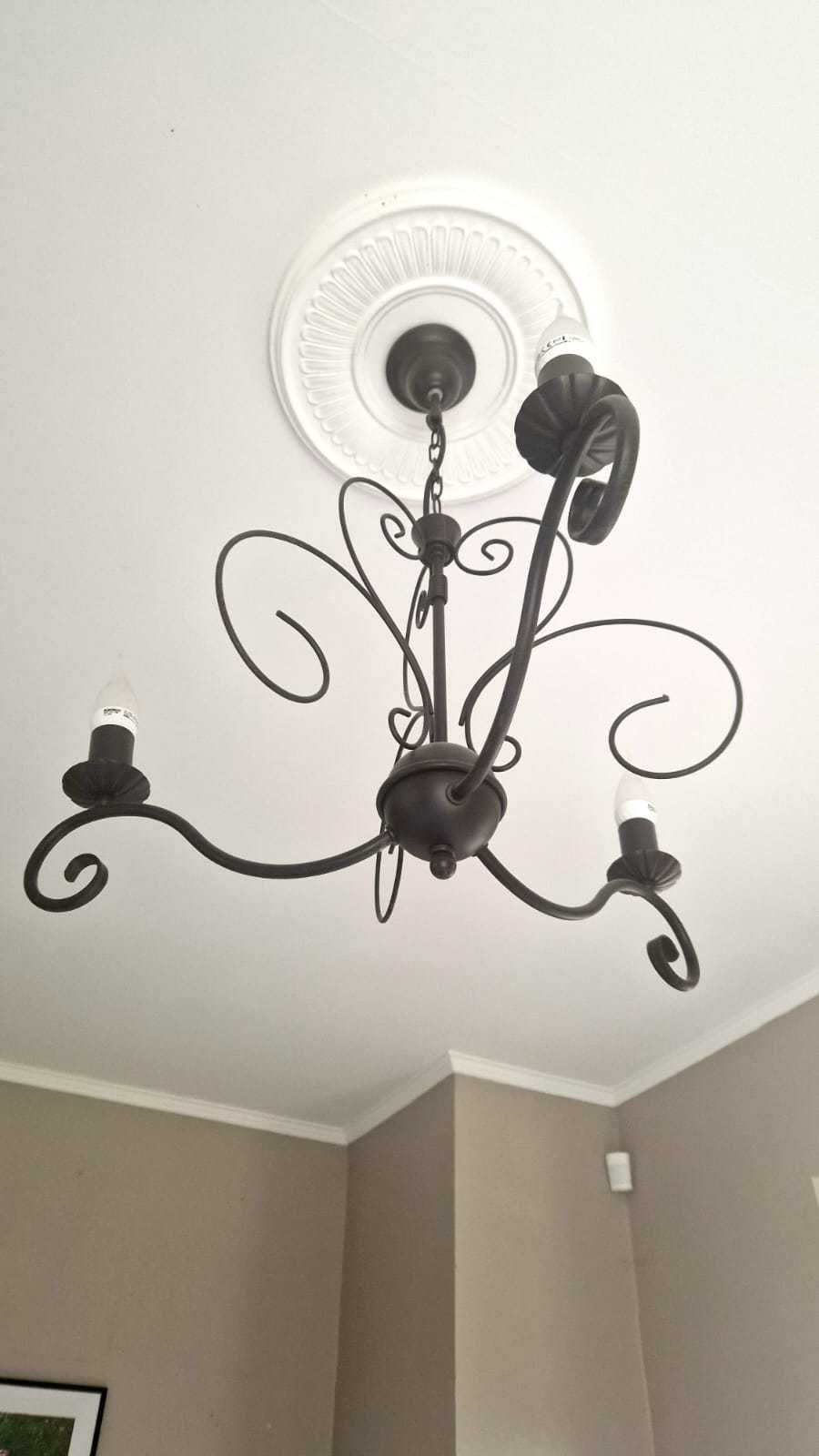 Lampa wisząca rustykalna