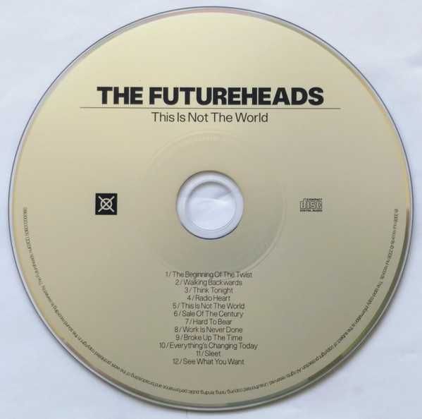 FUTUREHEADS cd This Is Not The World      indie rock