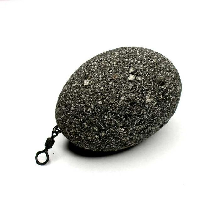 Ciężarki wędkarskie, karpiowe kamienne z krętlikiem od 30-300g