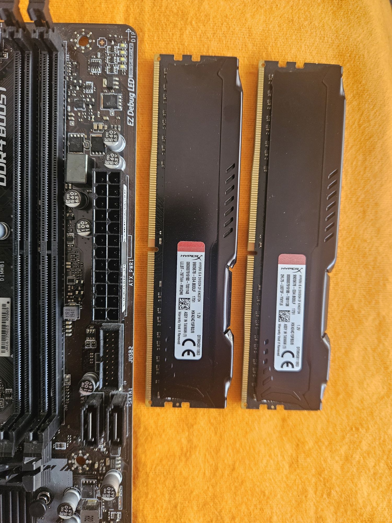 Bandle Intel i5-9600k/ MSI H310M PRO VD PLUS /16gb hyperx 2400 CL15