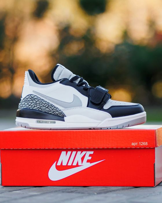 Кросівки 41-45 Nike Air Jordan Legacy 312 Low White Black / Кроссовки