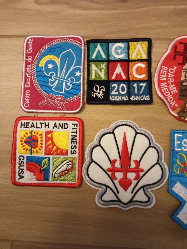 Patches estampas insígnias Emblemas Vários - escutistas /escoteiros*