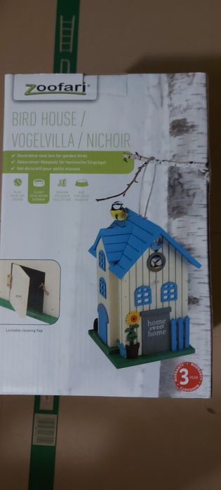 Domek / karmnik dla ptaków zoofari