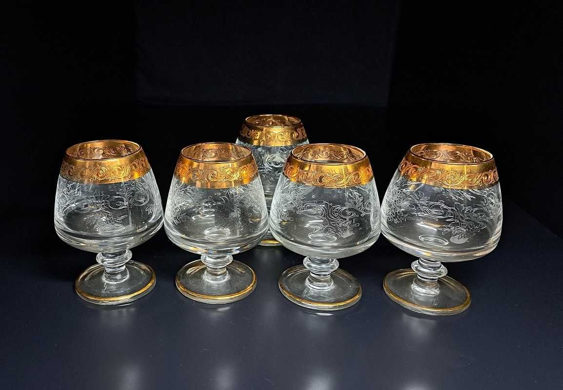 Хрустальные бокалы для виски 5 штук Murano Medici made in ITALY 283
