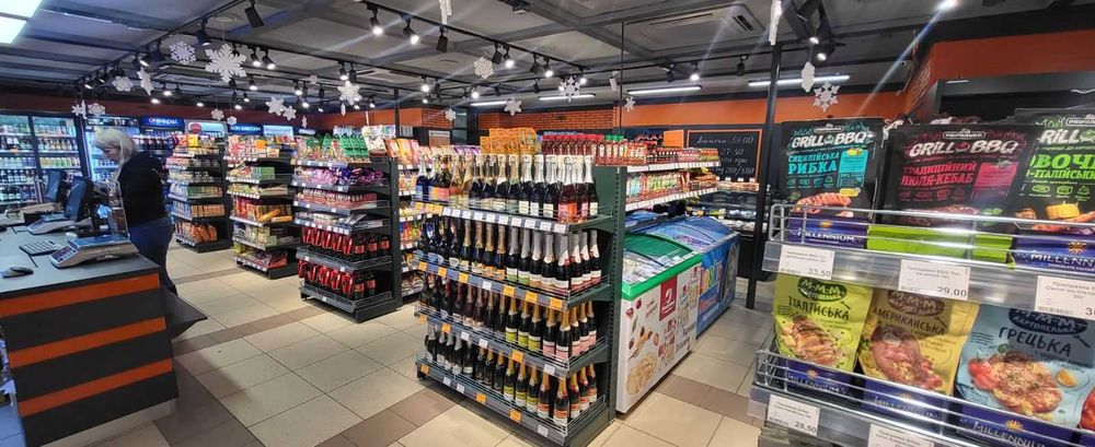 Стелажі торгові | Поличкові стелажі в магазин