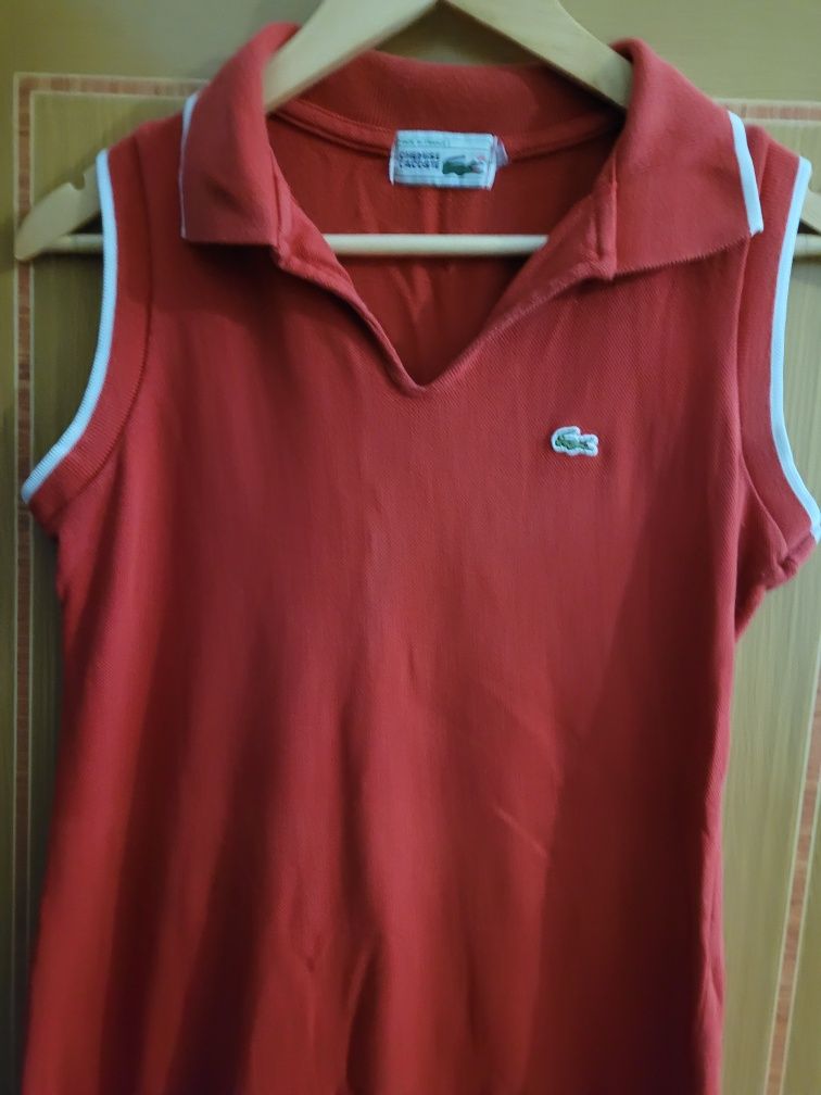 Vestido Lacoste encarnado