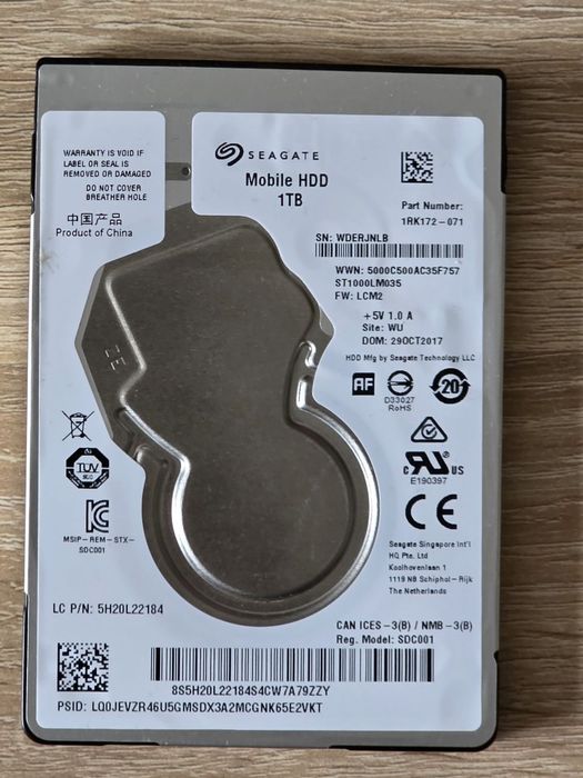 HDD 2,5" Seagate - idealny stan 2szt