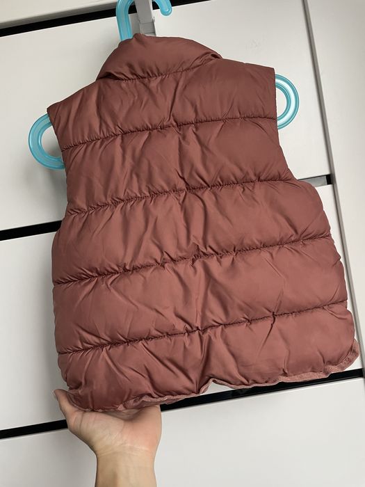Bezrekawnik chlopiecy H&M ceglano brązowy 92