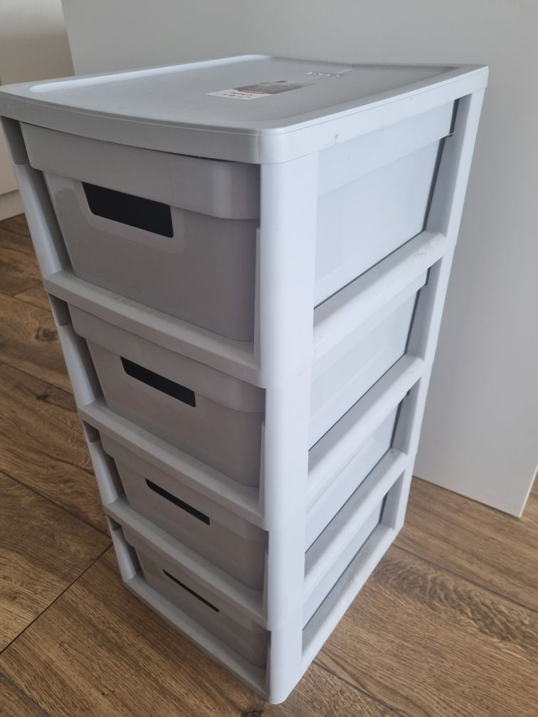 Curver regał z 4 szufladami Infinity