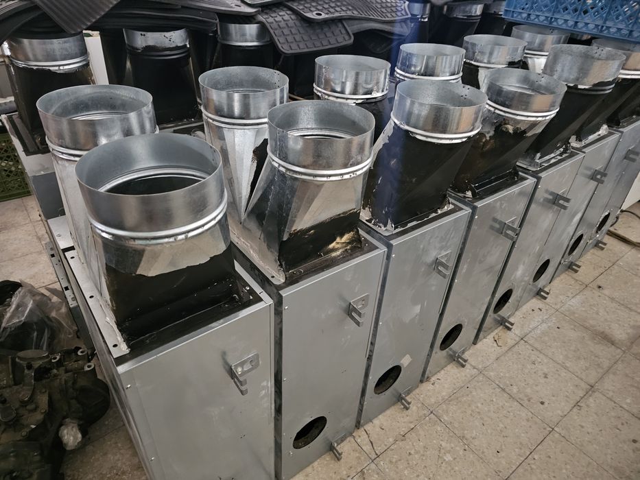 19 aparelhos de teto de ar condicionados ligados a CRB.