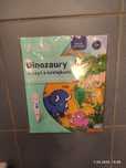 Nowy zeszyt z naklejkami Albik Dinozaury