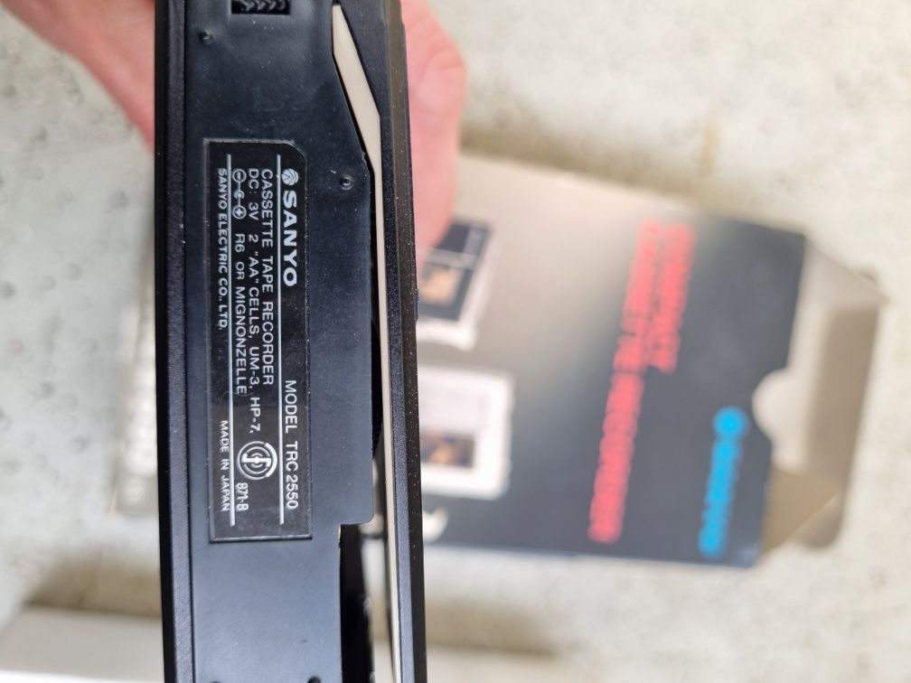 Walkman sanyo trc 2550 dyktafon