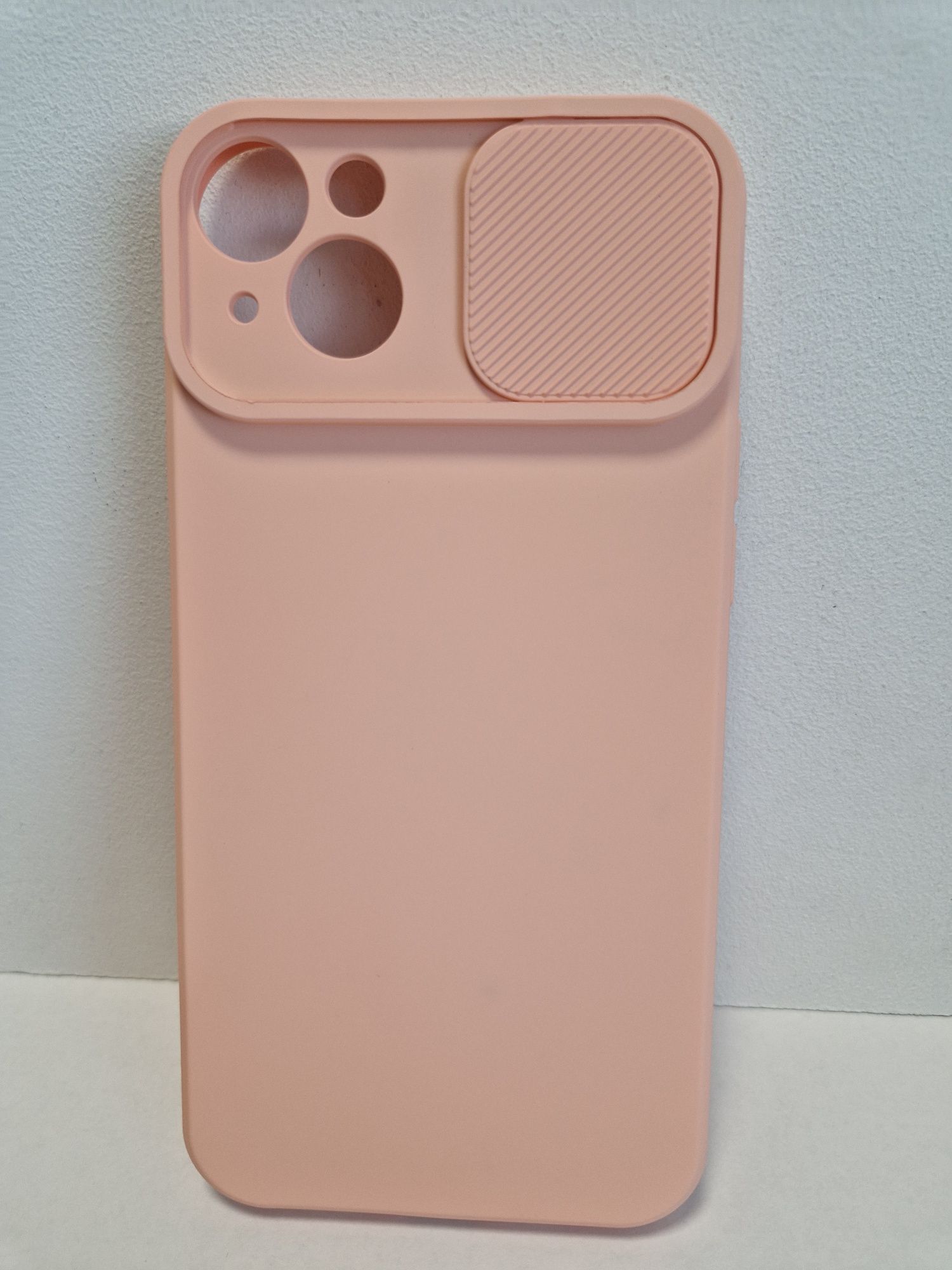 Camshield Soft do Iphone 14 Plus Łososiowy