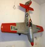 Model samolotu RC Mustang 162 cm rozpiętości