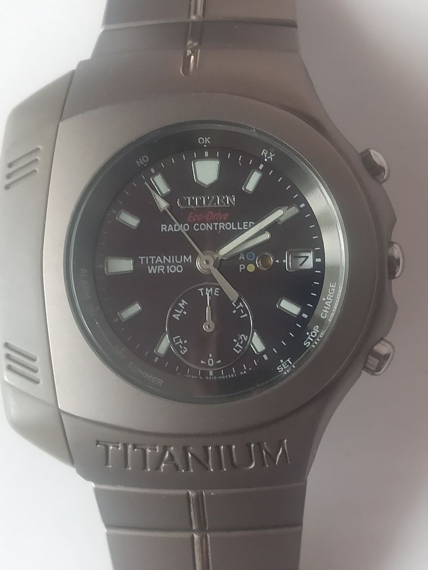 Zegarek Citizen Tytanium Radio Controlled Eco Drive