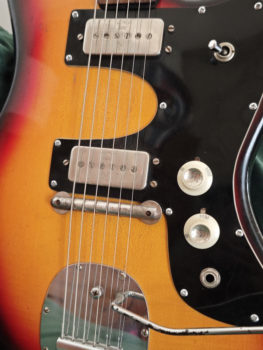 Guitarra vintage Klira Kentucky Sunburst 60's