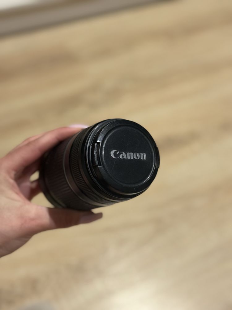 Об’єктив Canon  55-250 mm macro 1.1m/3.6ft