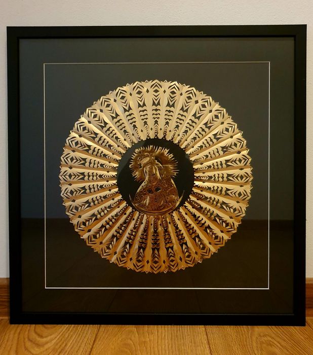 Wycinanka Matka Boska Ostrobramska