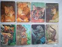 Calendários anos 80 - animais