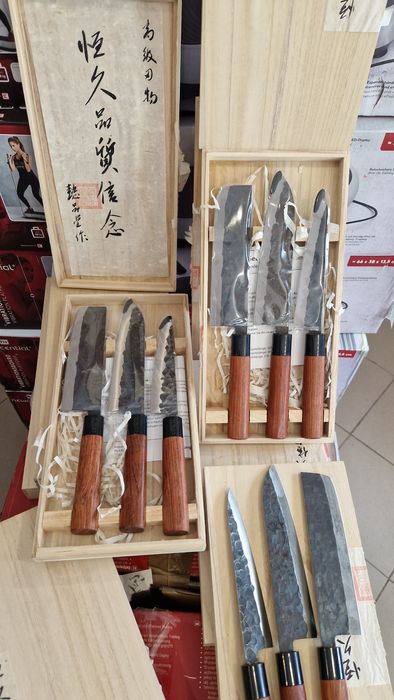 Якісний набір кованих ножів кухаря Tokyo Kitchenware