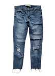 Jeansy Clockhouse 36,S/38,M skinny dziury spodnie damskie