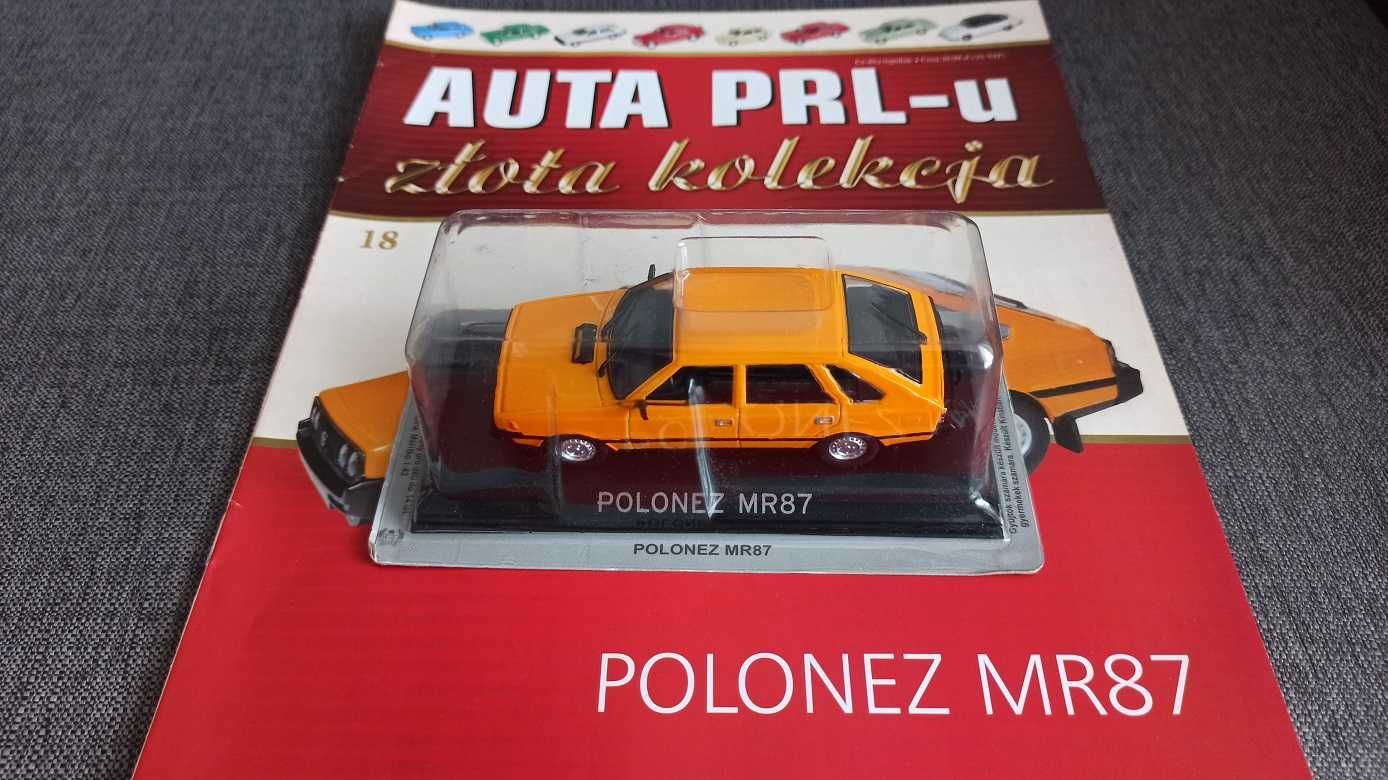 Polonez mr'87 1:43 Model Deagostini Auta PRL-u Złota Kolekcja Kultowe