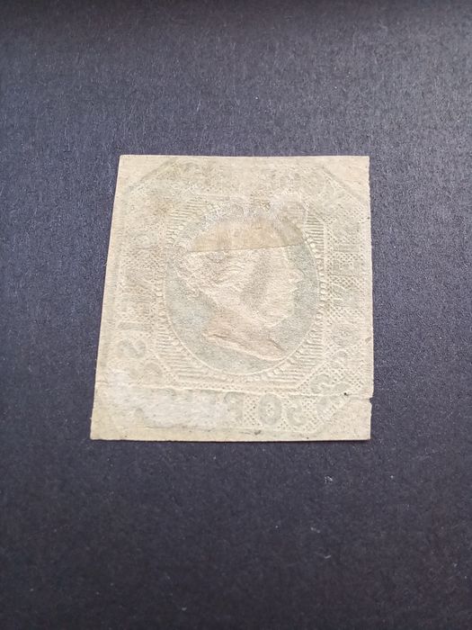 Selo D. Maria II (1853), 50 réis