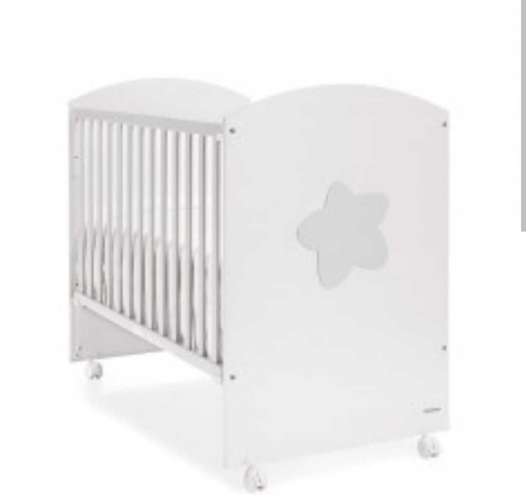 Conjunto móvel e cama de grades Trama