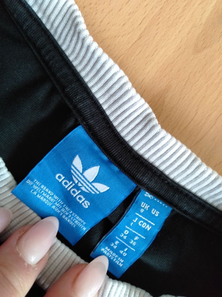 Bluzka Adidas z długim rękawem b rozm S