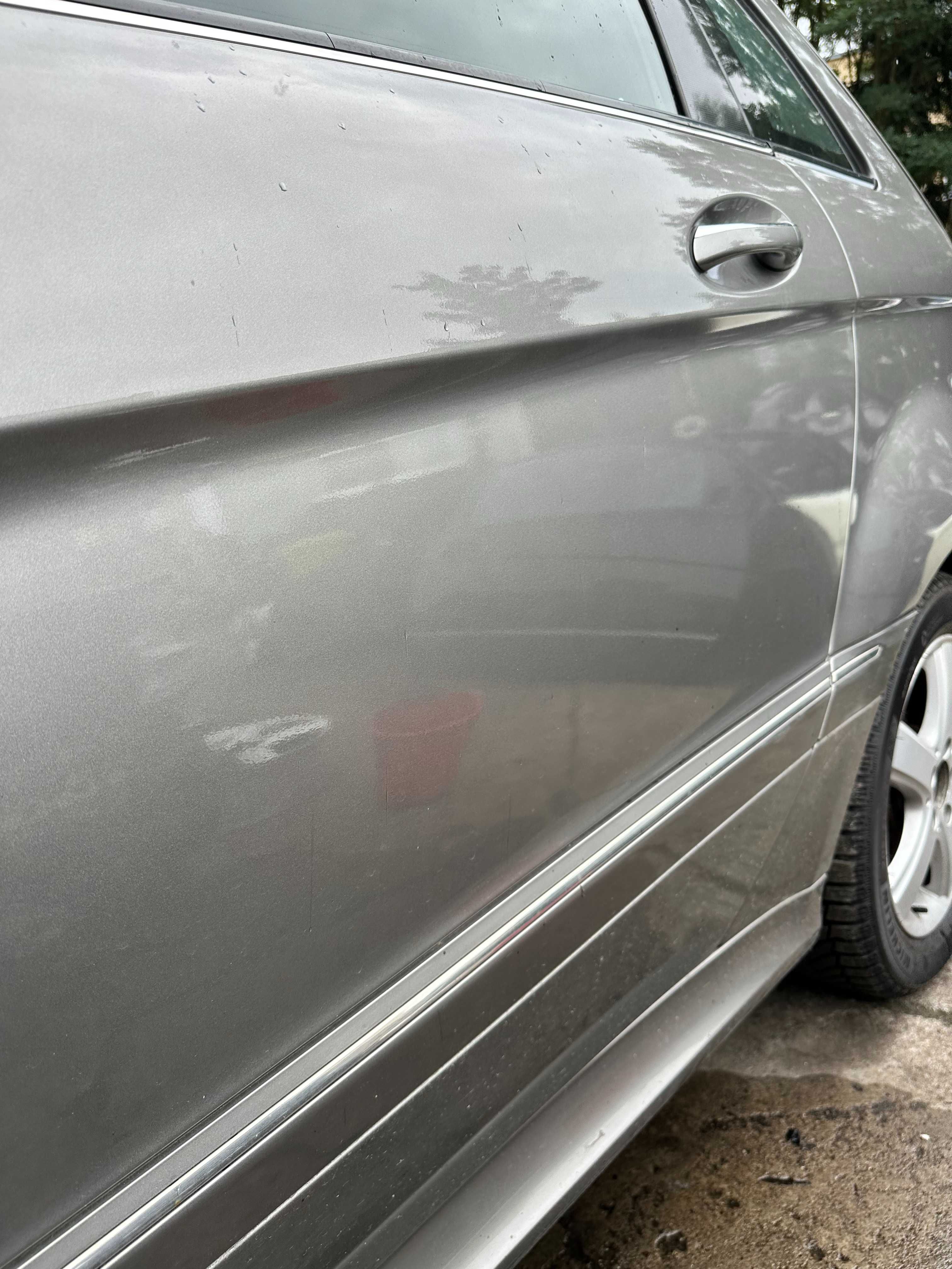 Mercedes b klasa w245 DRZWI LEWE TYŁ szare beżowe złote lak 748 ŁADNE!