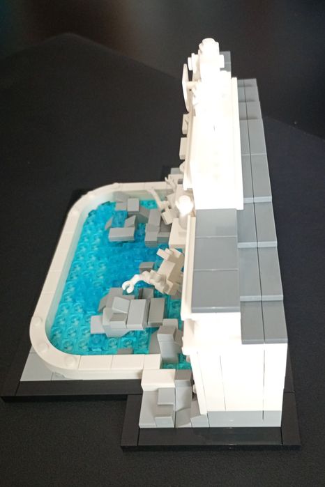 Construçoes LEGO montadas, com embalagens originais