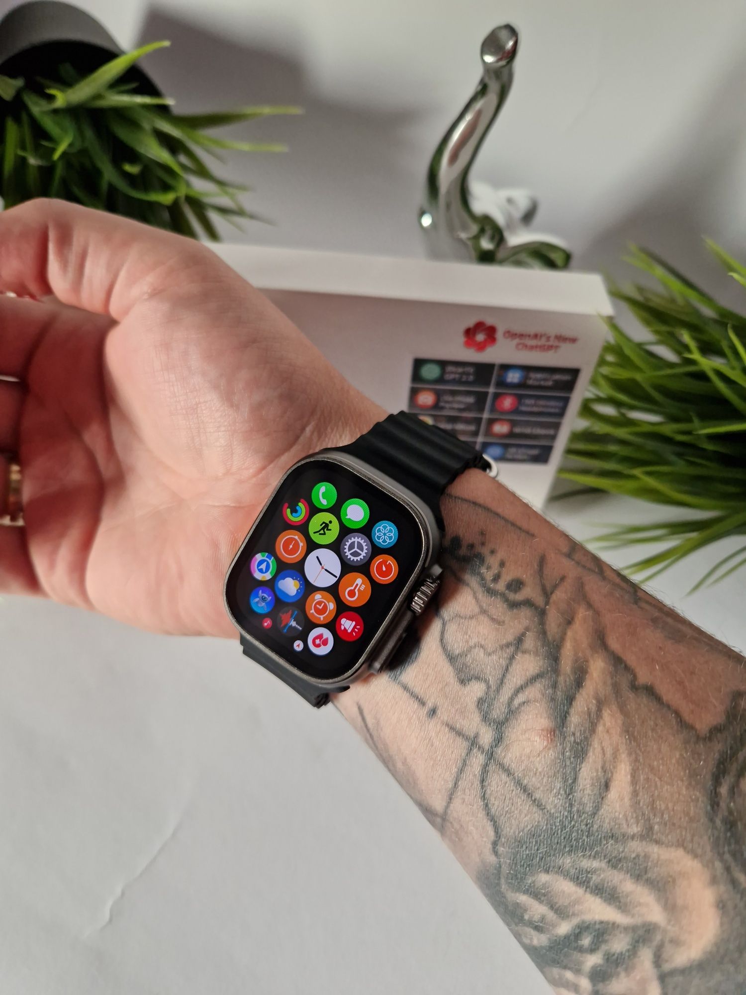 Hk9 ultra 2 max, 4 gen, amoled watch