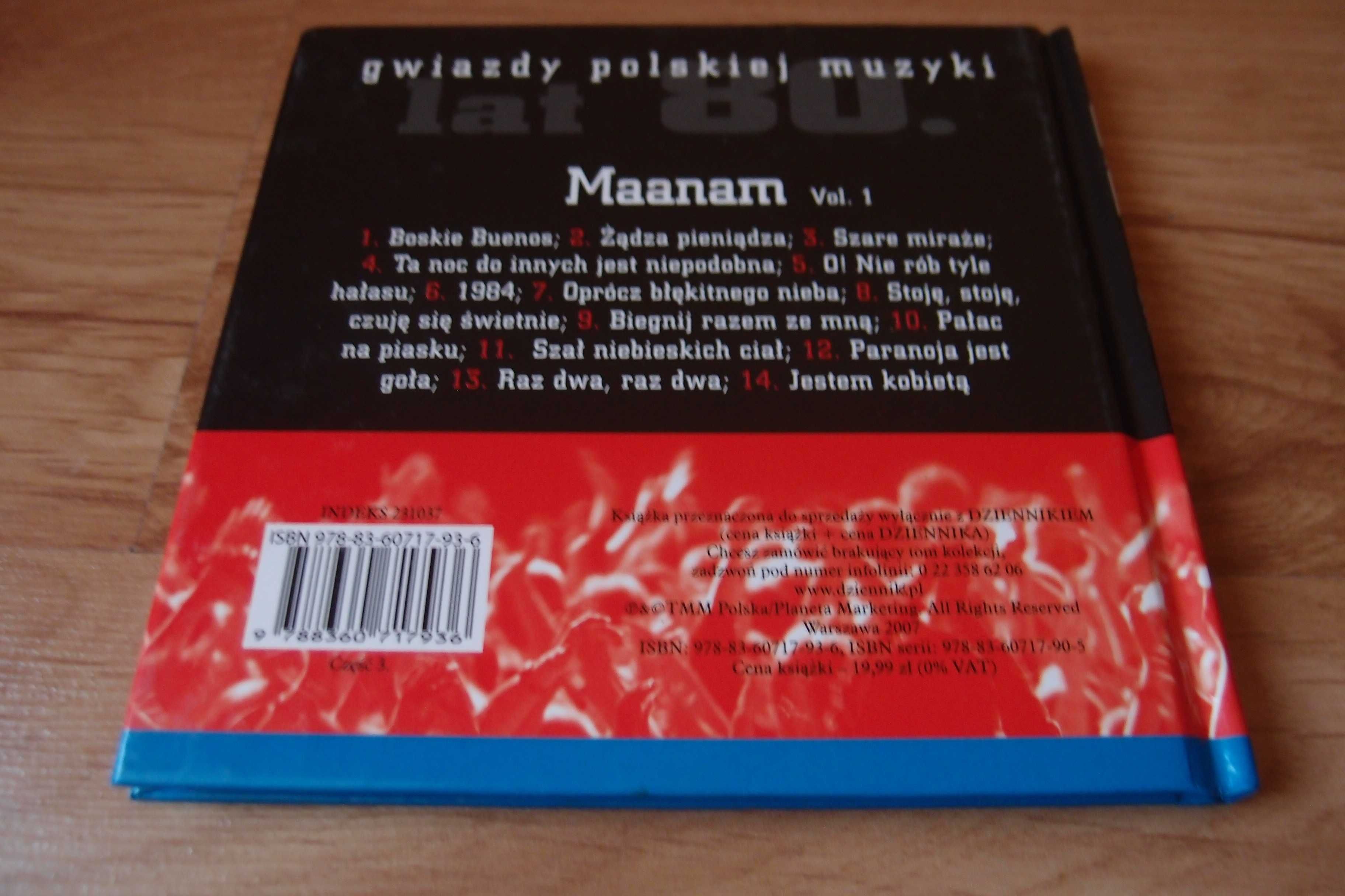 Maanam - Gwiazdy Polskiej Muzyki - płyta CD z książką