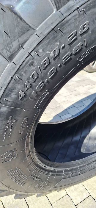 Opony 16.9-28 KOPARKA Mocne I Przemysłowe 16.9x28 Nowe 440/80-28 14pr