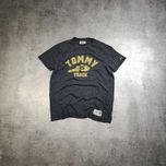 MĘSKA Koszulka szara Bawełna duże Logo PREMIUM Tommy Hilfiger Jeans