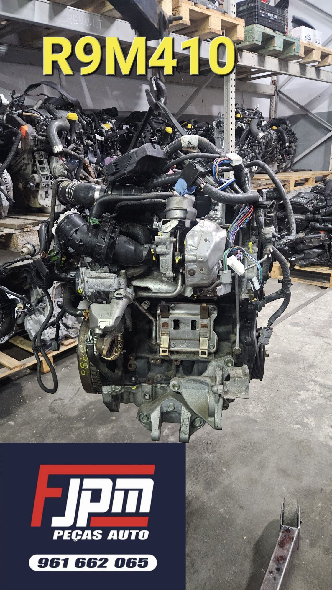 Motor renault 1.6 dci r9m410
