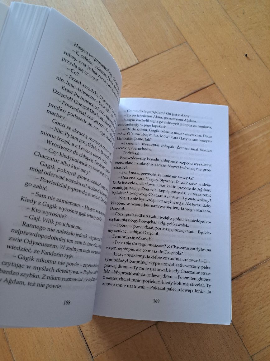 Ksiazka Czarne miasto Boris Akunin