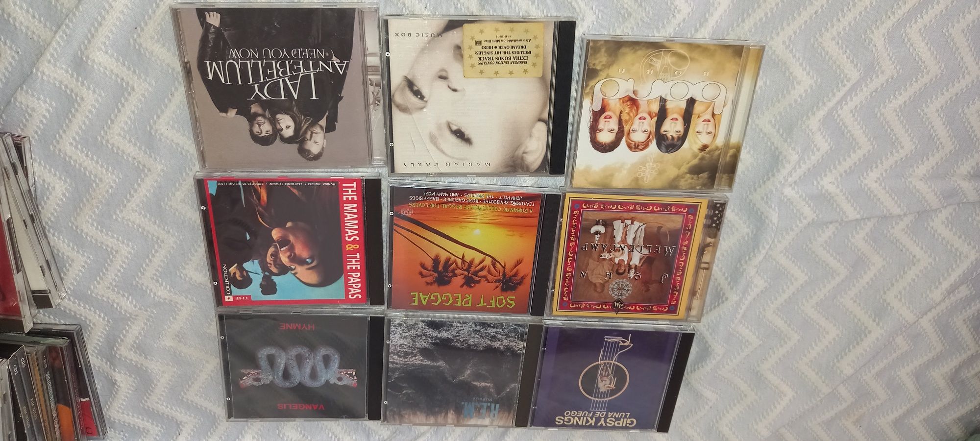 Cd's vários tipos de música