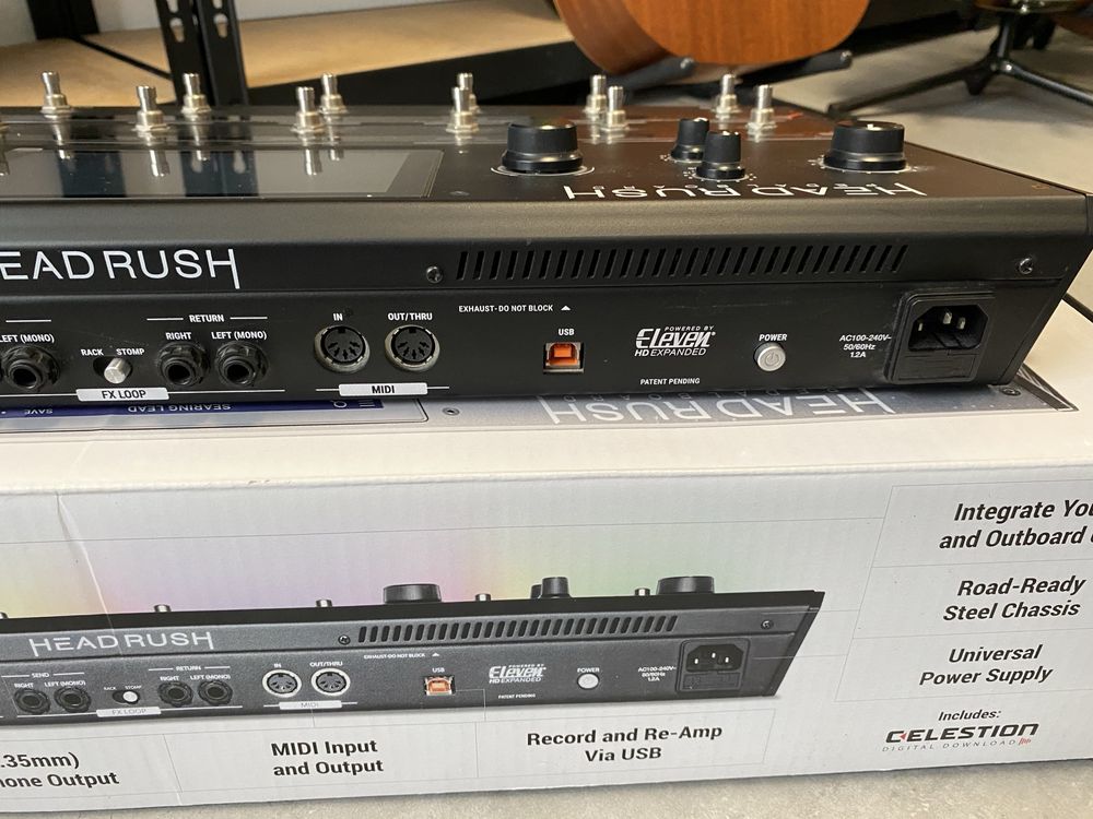 Headrush Pedalboard - modeler gitarowy / multiefekt IDEALNY